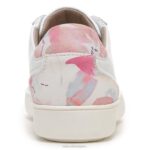 mujer Naturalizer cuero floral blanco/rosa zapatilla morrison RTZ4T235 - Imagen 6