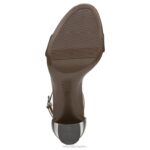 mujer Naturalizer cuero moca sandalia de vestir vera RTZ4T3 - Imagen 7