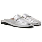 mujer Naturalizer cuero plateado emiline mula RTZ4T64