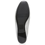 mujer Naturalizer cuero plateado emiline mula RTZ4T64 - Imagen 7
