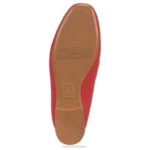 mujer Naturalizer cuero rojo carmesí emiline mula RTZ4T60 - Imagen 7