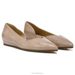 mujer Naturalizer piel de serpiente malva vintage kristin plana RTZ4T267