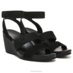 mujer Naturalizer sintético negro sandalia con cuña gen n ignite RTZ4T149